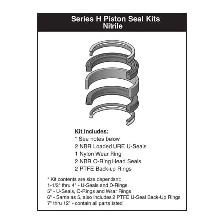Atlas - After Market Parts Hydraulic Cylinder Repair Kit- I-PK-N-N-5-4 1B00S040S